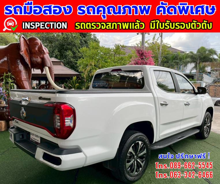 ✴️ปี2022 MG Extender 2.0 DOUBLE CAB Grand X 👑ไมล์แท้ 22,xxx กม. ✨เกียร์อัตโนมัติ  6