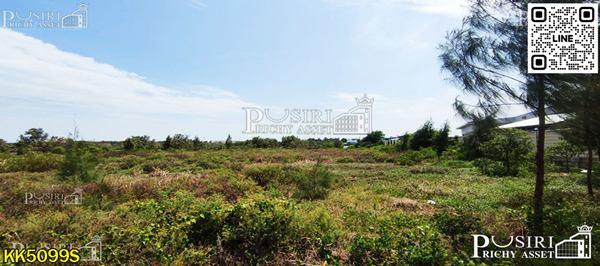 โดดเด่นที่สุดของที่เกือบ 5 ไร่ หน้ากว้างๆ 148 ม. ถมพร้อมสร้างโรงงาน น้ำไฟครบ เทรลเลอร์ลุยสบาย โซนพันท้าย - พระราม 2 KK5099S 4