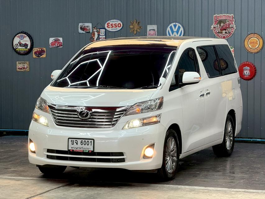 TOYOTA VELLFIRE 2.4 V ปี2011 รถบ้านแท้ รถสวยประวัติดี