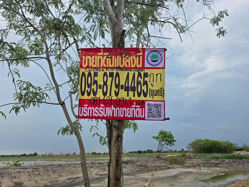 ขายถูกต่ำกว่าราคาประเมิน ที่ดิน 2-1-85 ไร่ เหมาะลงทุนเก็งกำไร ติดถนนดิน คลองสิบ ลำลูกกา ปทุมธานี 6