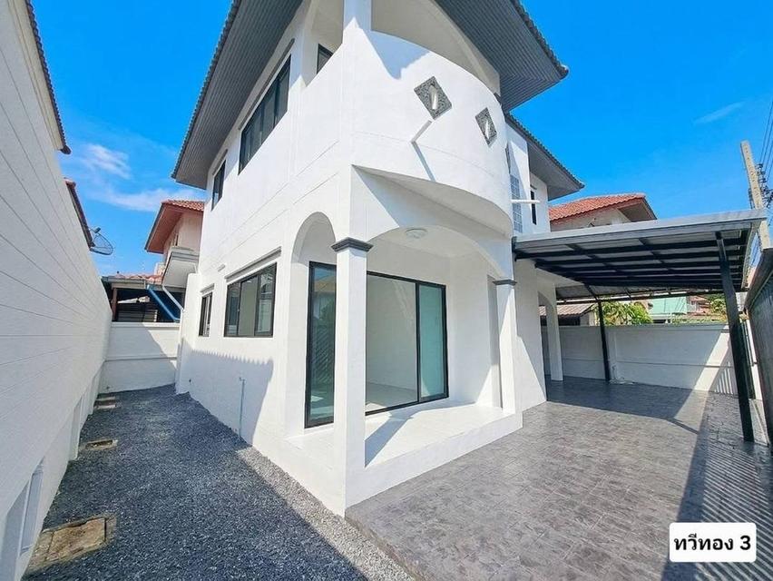 ขายบ้าน พร้อมอยู่ รีโนเวทใหม่ทั้งหลัง หมู่บ้านทวีทอง3 หนองแขม 4