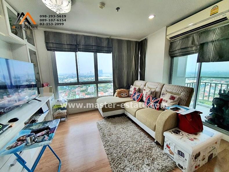 คอนโด LPN Ville แจ้งวัฒนะ-ปากเกร็ด ห้องใหญ่ 2 นอน ห้องมุมวิวพระอาทิตย์ตกสะท้อนแม่น้ำเจ้าพระยา สวย พร้อมอยู่ เฟอร์นิเจอร์ครบ กลางคืนห้องกระจกชมดาว 1