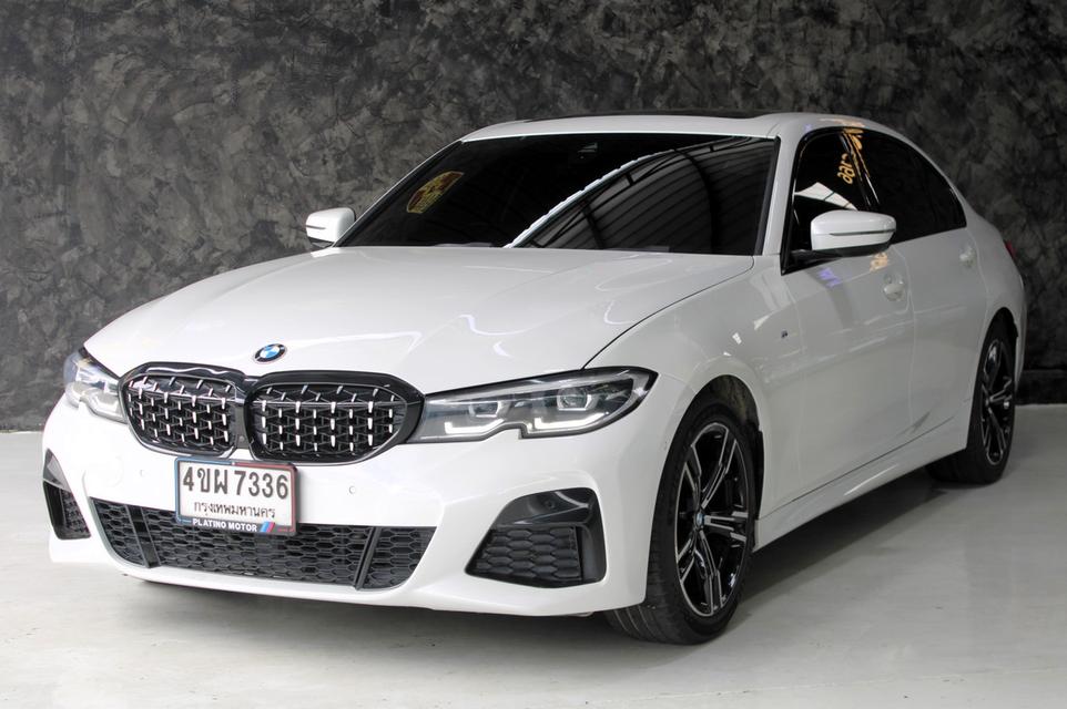 รหัสรถ JRS7336 BMW 3 Series Li สีขาว ตัวเบนซิน 258 hp 19
