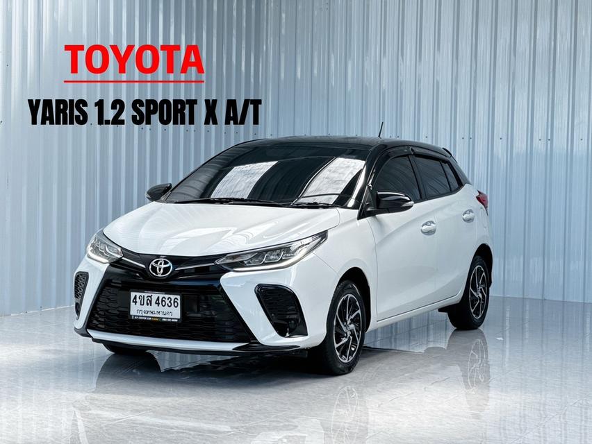 Yaris 1.2 Sport X (ทูโทน) BlackTop