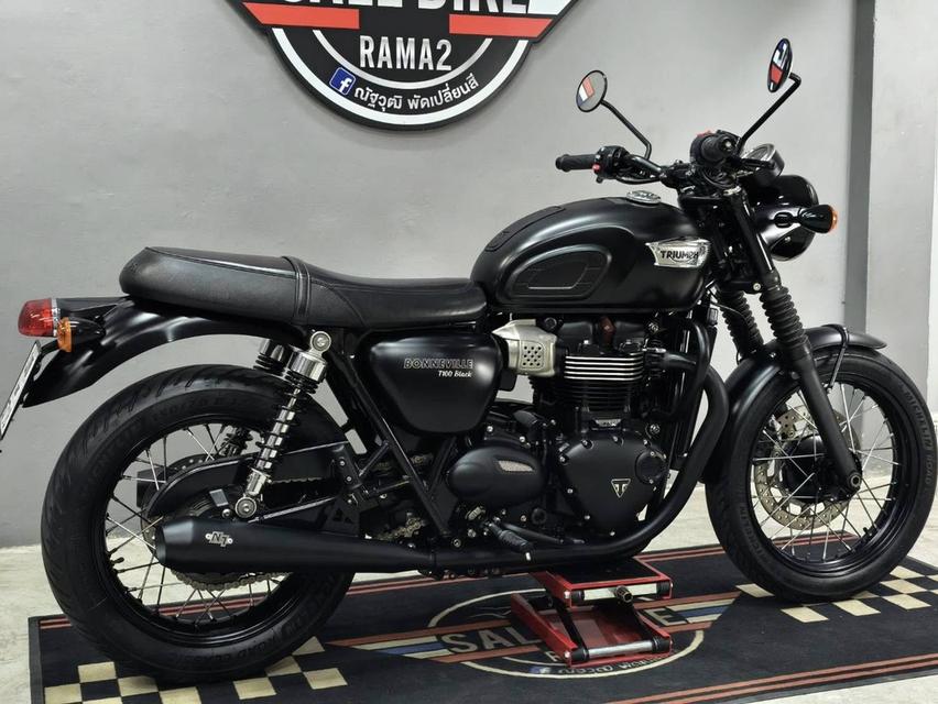 Triumph Bonneville T100 Black ปี 2019 abs หล่อๆ พร้อมขี่ใช้งาน รูปที่ 19