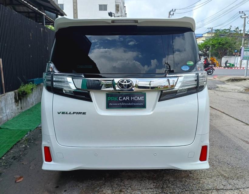 ปี 2017 TOYOTA VELLFIRE ZG EDITION AUTO TOP เบนซิน มือเดียวออกห้าง 8