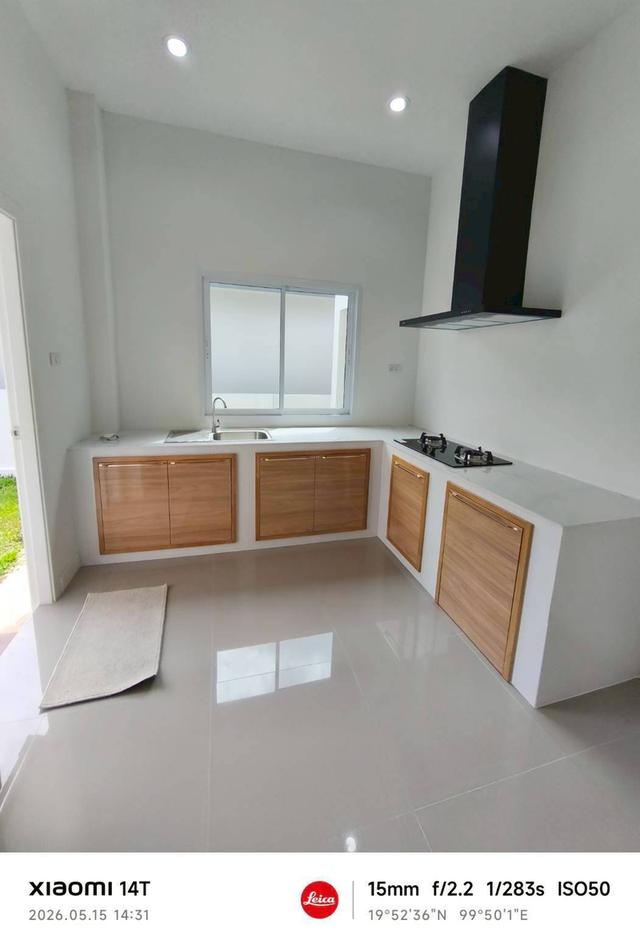 บ้านเดี่ยวสร้างใหม่พร้อมเข้าอยู่กลางเมืองเชียงรายทำเลไข่แดง 18