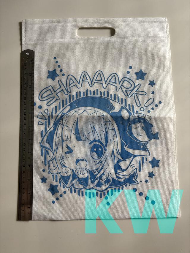 ถุงผ้าสปันบอนด์ (Spunbond Bag) ลาย Gawr Gura - Hololive 5