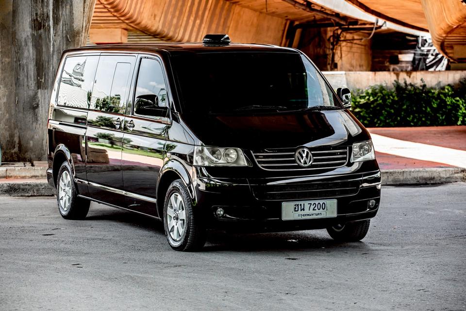 Volk Caravelle 2.0 TDI ดีเซล ปี 2010 สีดำ สวยสภาพดี