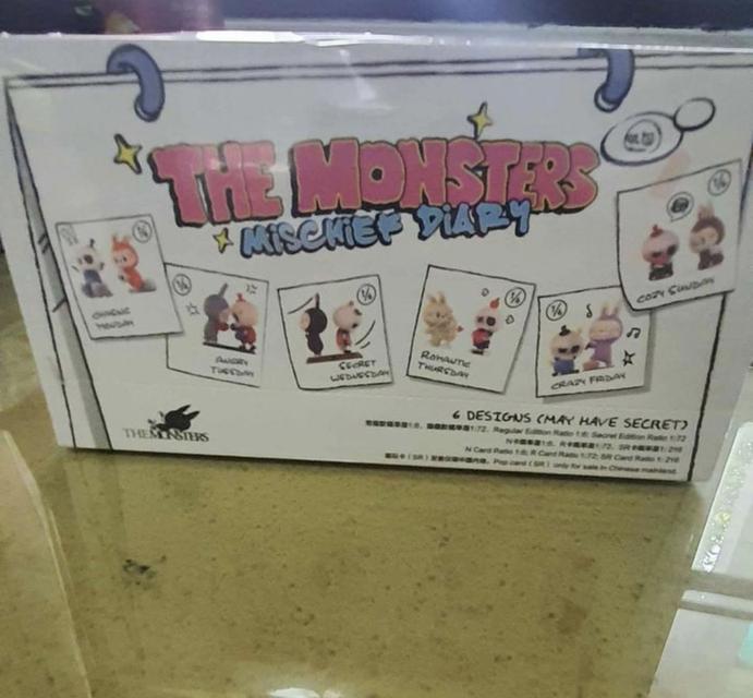 Art Toy LABUBU THE MONSTERS MISCHIEF DIARY ยกกล่อง 2