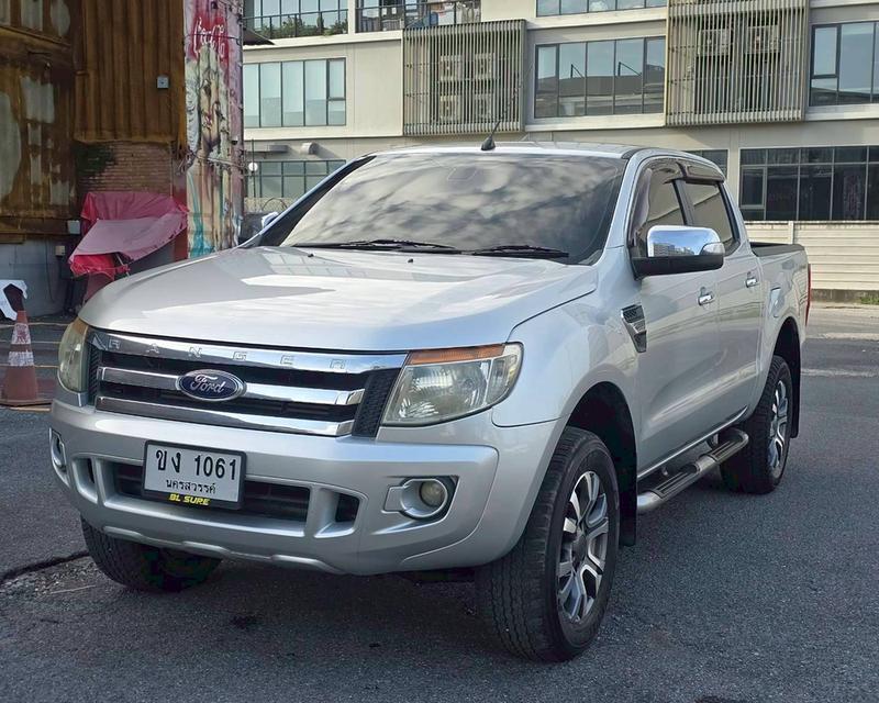 Ford Ranger Hi-Rider Double Cab 2.2 XLT เกียร์ Auto สีเทา ปี 2013 3
