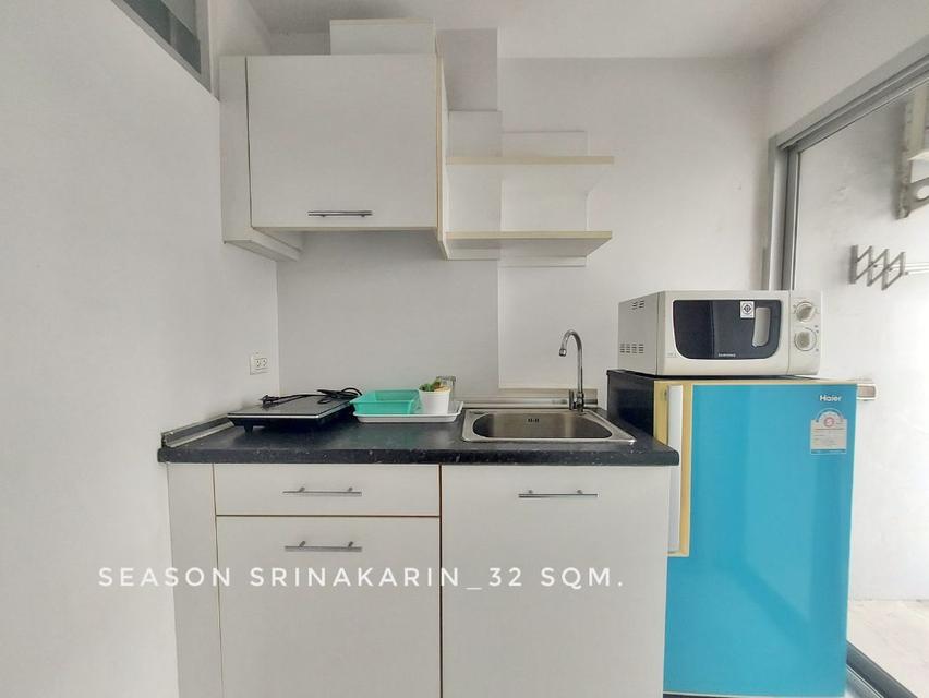 ให้เช่า คอนโด พร้อมอยู่ เฟอร์ครบ แยกครัว season srinakarin condominium 32 ตรม. ติดโลตัส ศรีนครินทร์ 4