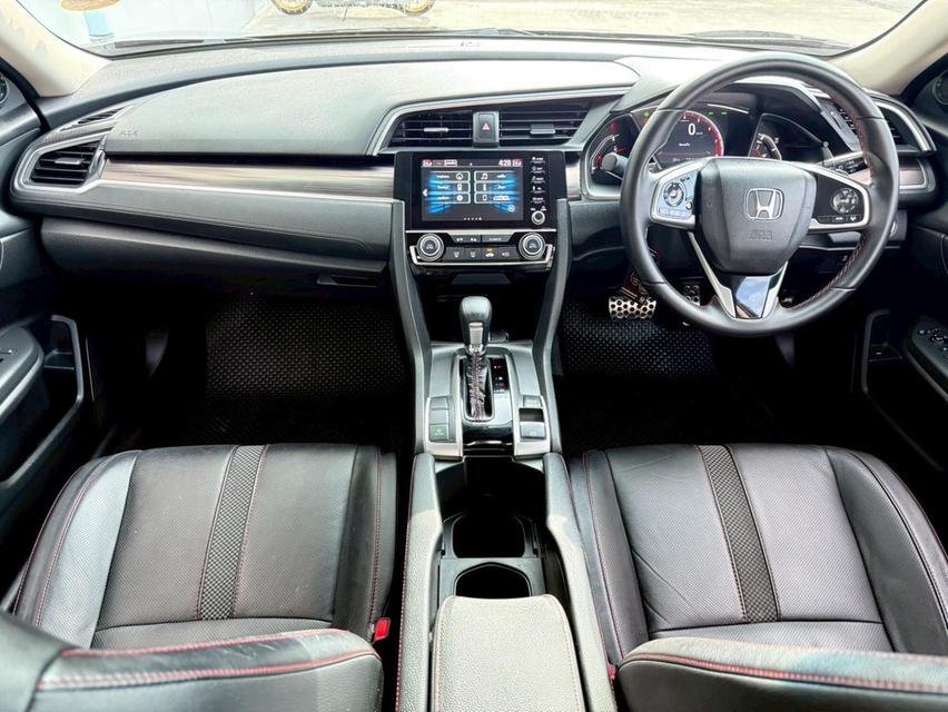 HONDA CIVIC 1.5 TURBO RS TOP 2019 MINOR CHANGE สีดำ FC-FK มือเดียวป้ายแดง  6