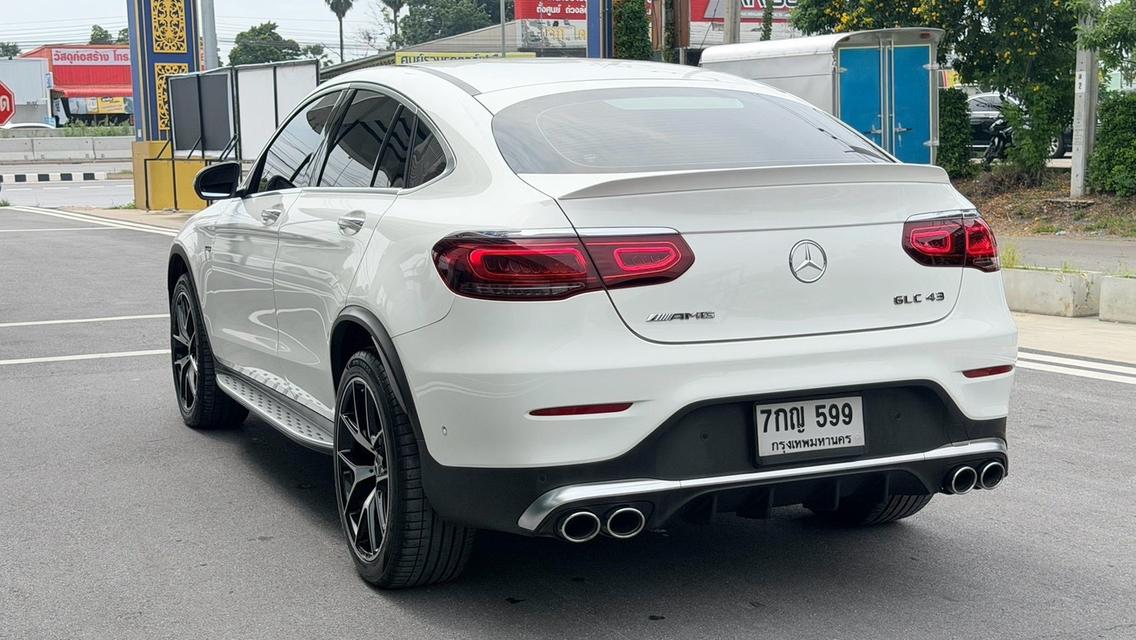 2020 BENZ GLC 43 COUPE 4 Matic สีขาว Milage 82,XXX KM รถสวย ไม่มีอุบัติเหตุ เซอร์วิส ตามระยะ รูปที่ 5