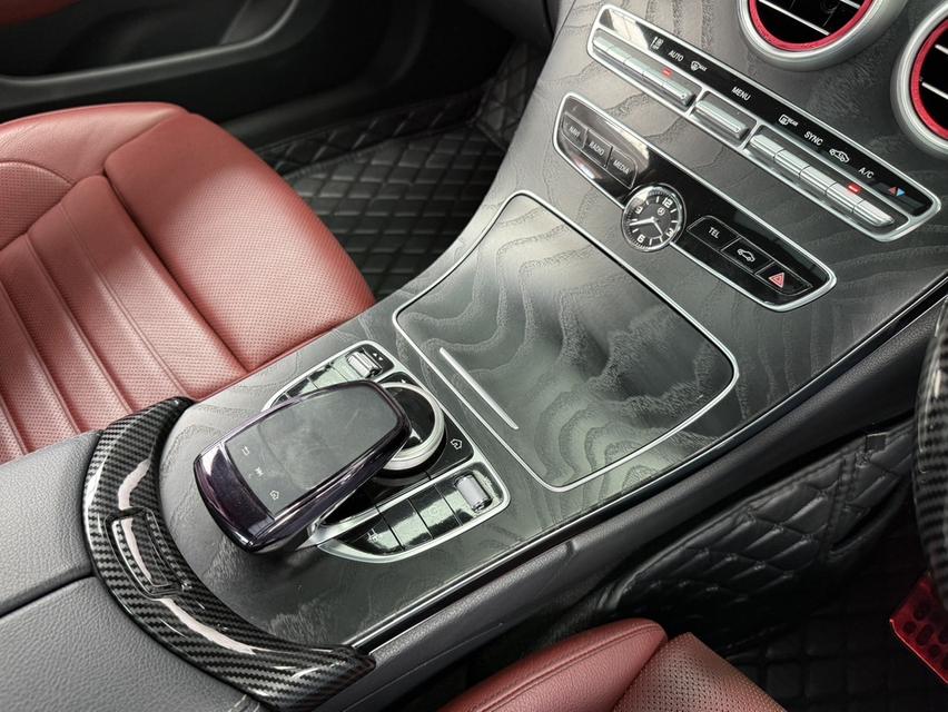 2021 BENZ C-CLASS, C200 COUPE AMG DYNAMICโฉม W205 ปี14-23 สีขาว เกียร์ออโต้ รูปที่ 10