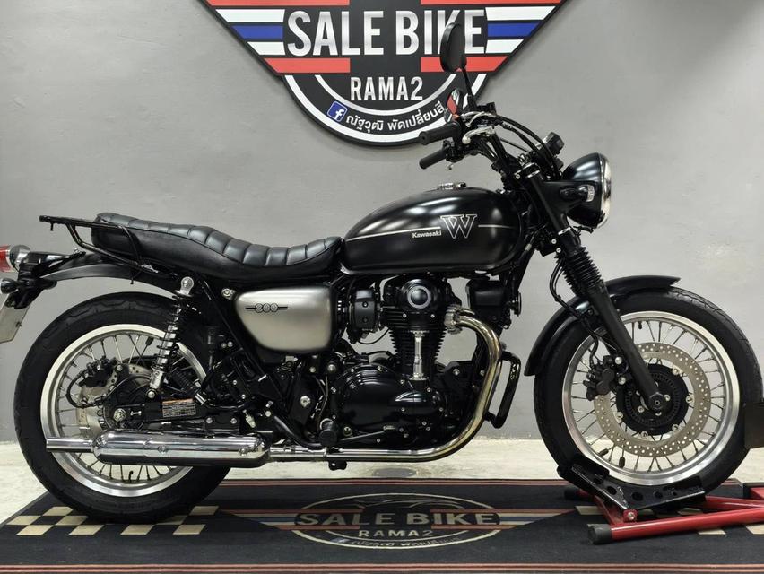 สภาพสวยไม่ต่างจากออกศูนย์ Kawasaki W800 ปี 2019 abs