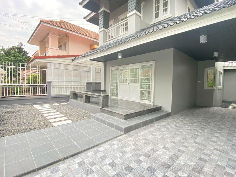 ขายบ้านเดี่ยว 2 ชั้น เนื้อที่ 44.8 ตร.วา หมู่บ้านแคทลียา ถนนหทัยราษฎร์ 37 แขวงสามวาตะวันตก เขต คลองสามวา 13