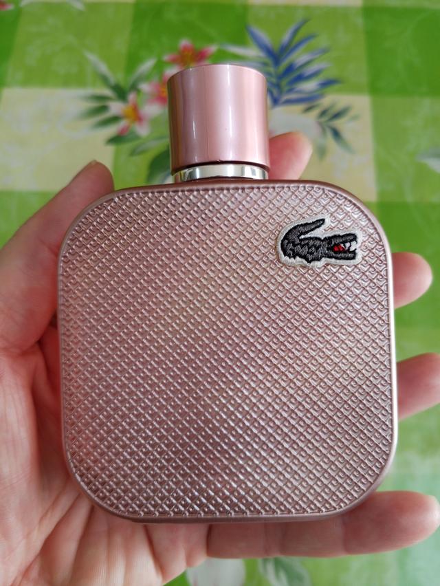 น้ำหอมแท้ราคาคุยกันได้ Lacoste L12 12 silver rose we edp 95ml