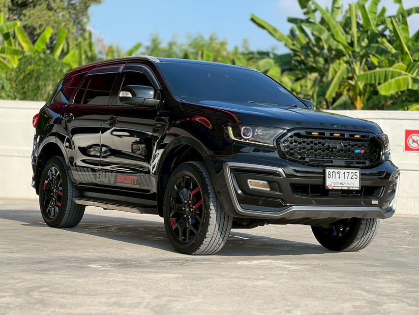 ปี 2019 FORD EVEREST, 2.0 TURBO TITANIUM PLUSโฉม ปี15-22 สีดำ เกียร์ออโต้ เครื่องดีเซล รูปย่อยที่ 4