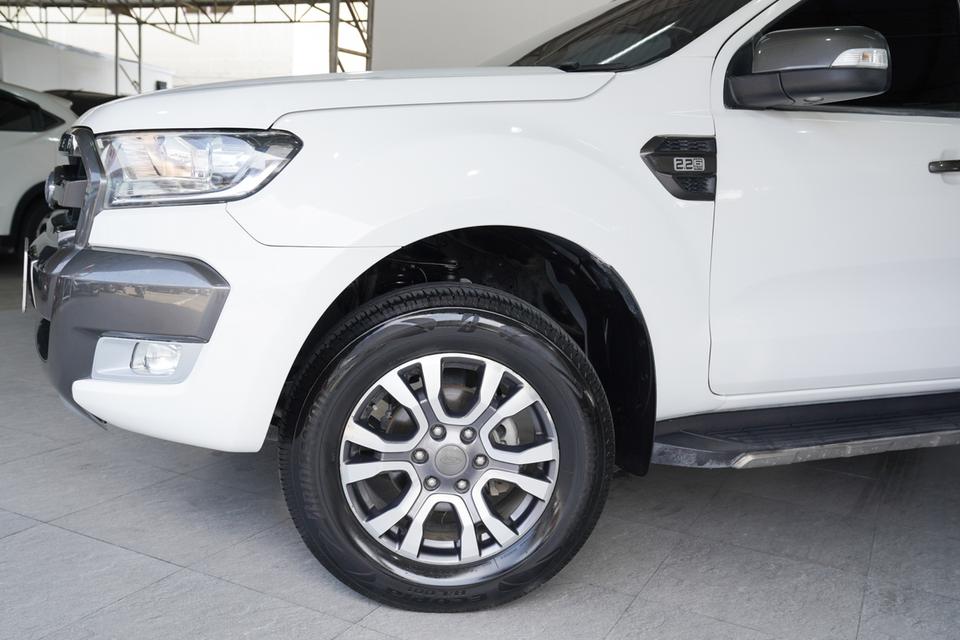 FORD RANGER 2.2 WILDTRAK AT ปี 2016 จด 2017 สีขาว 7