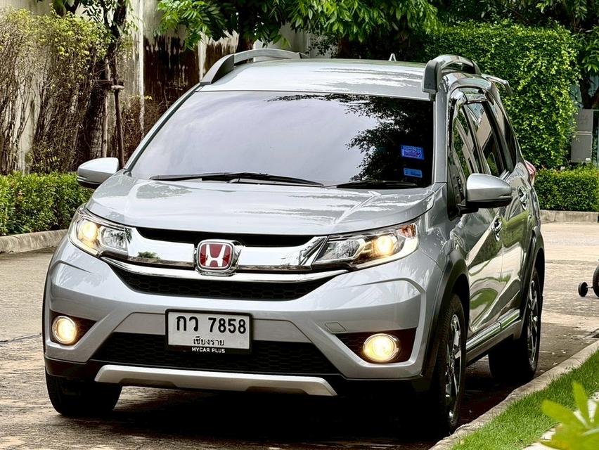 รหัสรถ PAT7858 Honda BR-V 1.5 SV (Top) สีเงิน ปี2018  7
