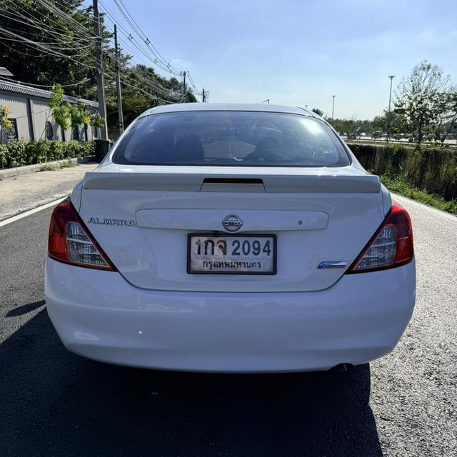 NISSAN ALMARA VL TOP AUTO 2012 ✅ไม่เคยชนไม่เคยคว่ำไม่น้ำท่วมไม่แก็ส ❇️ปุ่มสตาร์ท ภายในสะอาด ✅Aisbag ABS รถดีพร้อมใช้ ❇️เล่มสวยพร้อมโอน คู่มือรถครบ 5