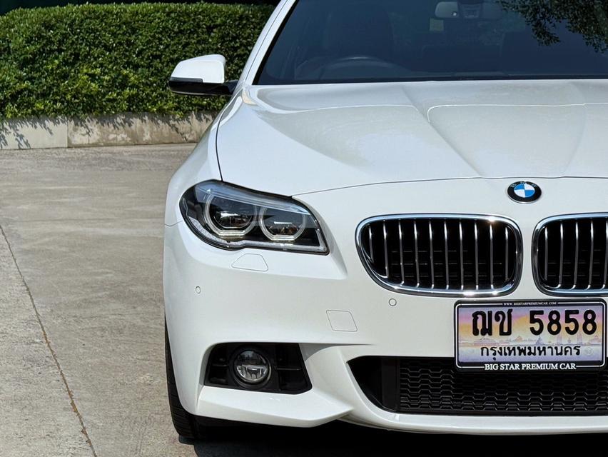 2015 Bmw 528I MSPORT LCI รถมือเดียวออกป้ายแดง รถวิ่งน้อย เข้าศูนย์ทุกระยะ ไม่เคยมีอุบัติเหตุครับ 7