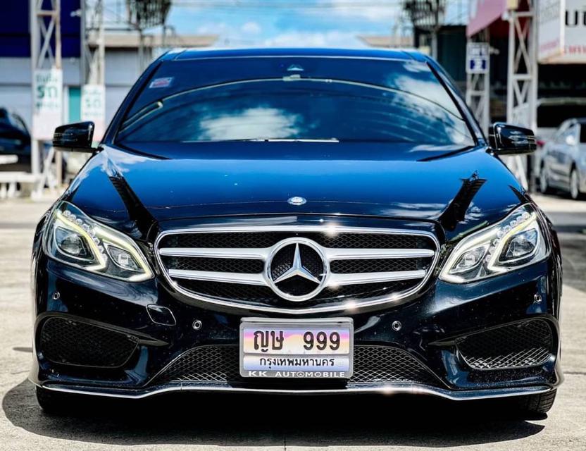 Mercedes Benz E300 bluetec hybrid AMG  Sunroof รุ่น TOP สุดปี2013จด  2014  6