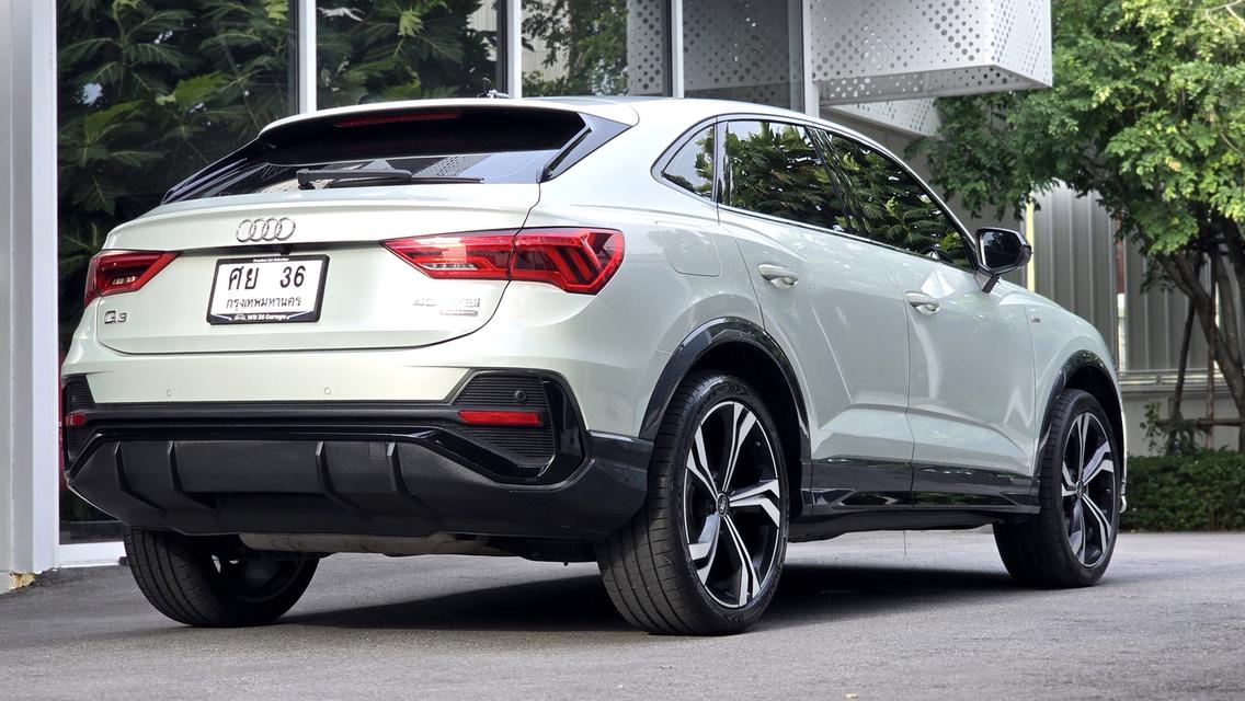 รหัสรถ WB36 Audi Q3 Sportback 40TFSI Quattro S Line Black Edition  ปี 2022 7