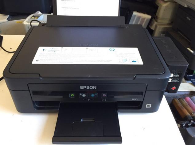 Epson L210 Print Copy Scan 1