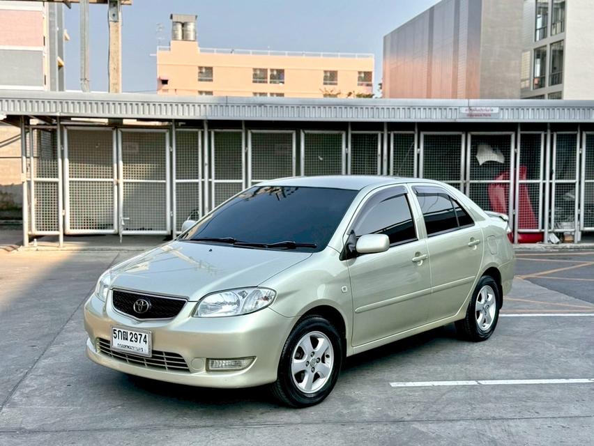 TOYOTA VIOS 1.5E 2005 สีน้ำตาล