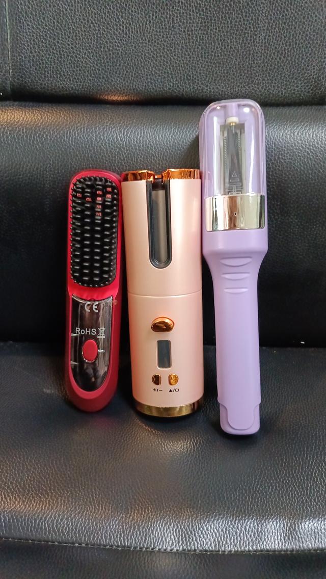 เครื่องหวี ม้วน เล็มผมไฟฟ้า