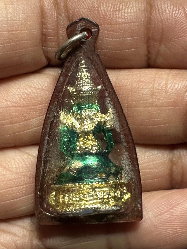 พระแก้วมรกต เลี่ยมโบราณ 2