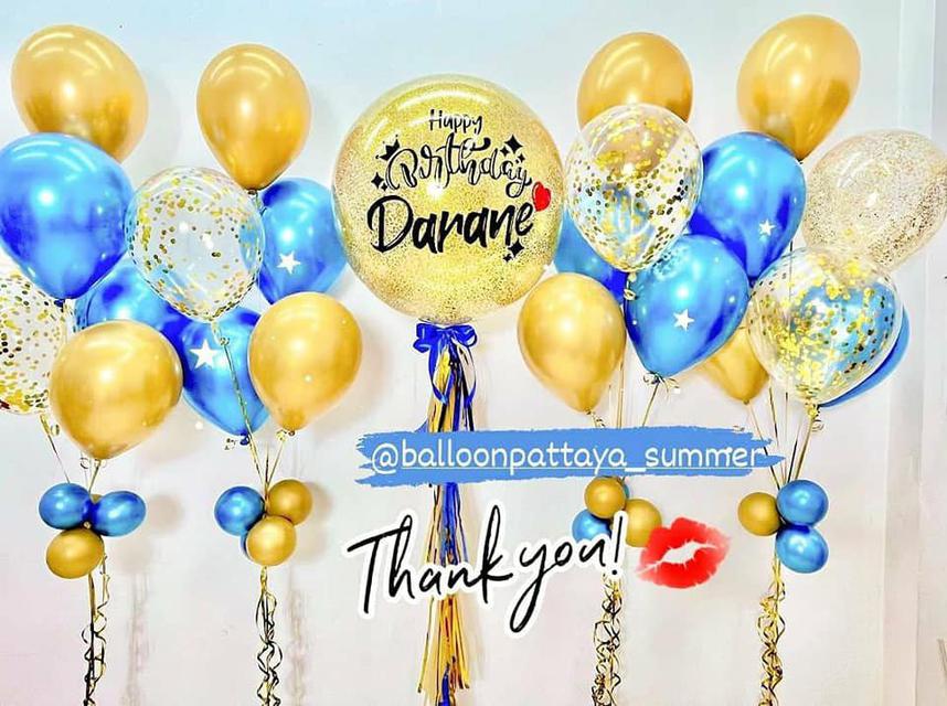 ร้านลูกโป่งวันเกิดพัทยา ราคาถูกที่สุด Balloon pattaya Summer