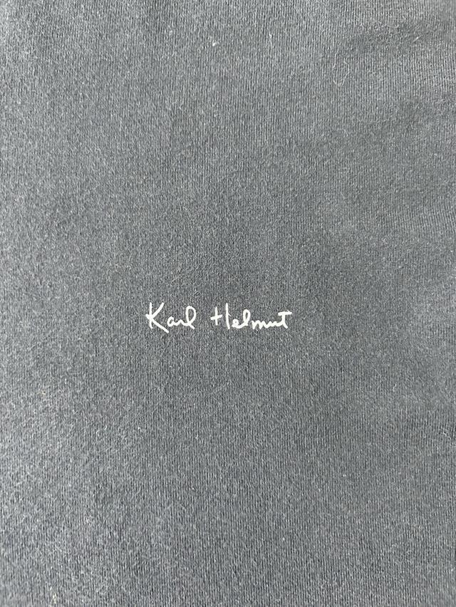 [ขาย] Rare! Vintage 90s Karl Helmut Big Logo — สภาพนางฟ้า สีดําเข้มกริบ รูปที่ 5