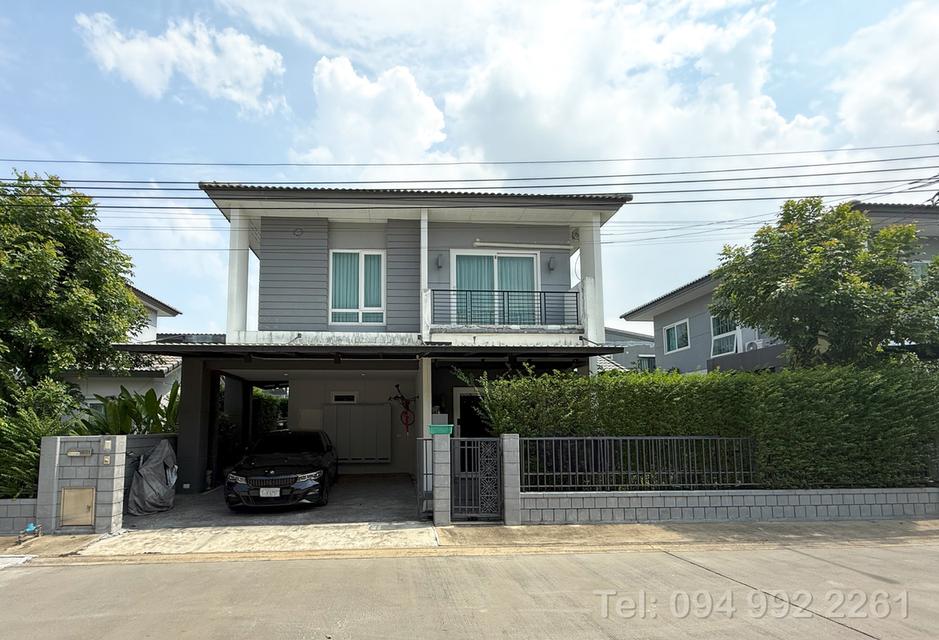 บ้านเดี่ยว 2 ชั้น 4 ห้องนอน 3 ห้องน้ำ ใกล้เซ็นทรัลเวสเกต/MRTคลองบางไผ่ 1