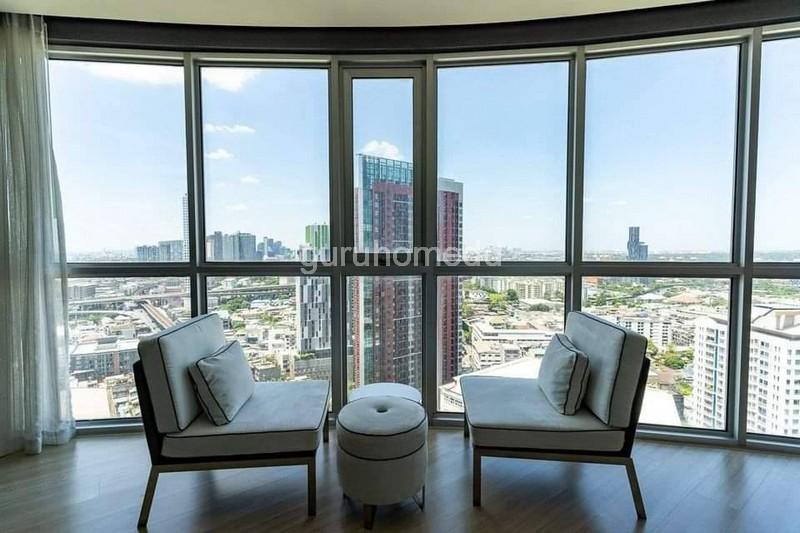 ให้เช่าห้องชุด คอนโด สกายวอล์ค Sky Walk Condominium ใกล้ BTSพระโขนง ขนาดห้อง 54 ตรม 1นอน ชั้น 27 เฟอร์ครบ พร้อมอยู่ - gh 3