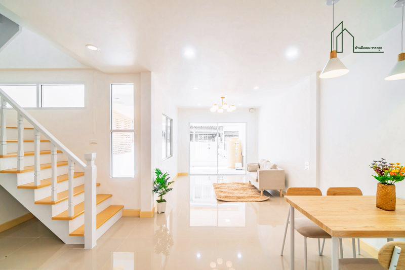 หมู่บ้านบัวทองธานี เฟส 17 บางบัวทอง ทาวน์เฮาส์ รีโนเวทพร้อมอยู่  6