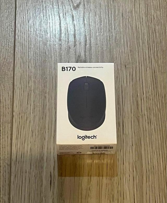 เมาส์ไร้สาย Logitech Wireless Mouse B170 Black