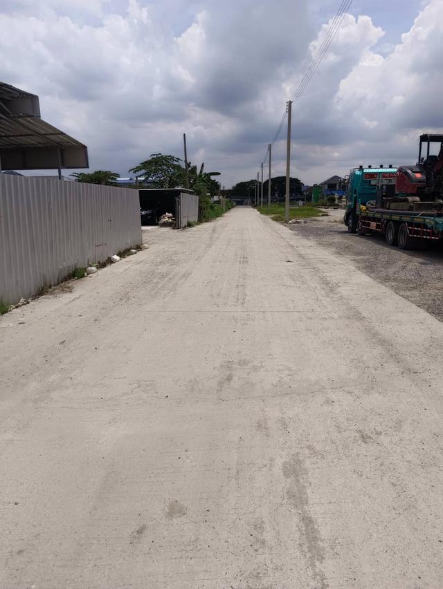 ที่ดินเปล่าถมแล้วพื้นเทคอนกรีตให้เช่าใกล้ 5 แยกวัชรพล กรุงเทพมหานคร 12
