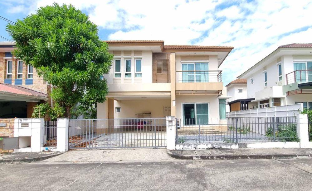 ขายบ้านเดี่ยว 2 ชั้น หมู่บ้านสราญสิริ ประชาอุทิศ – สุขสวัสดิ์ พร้อมเข้าอยู่ ทำเลดี เดินทางสะดวก  1
