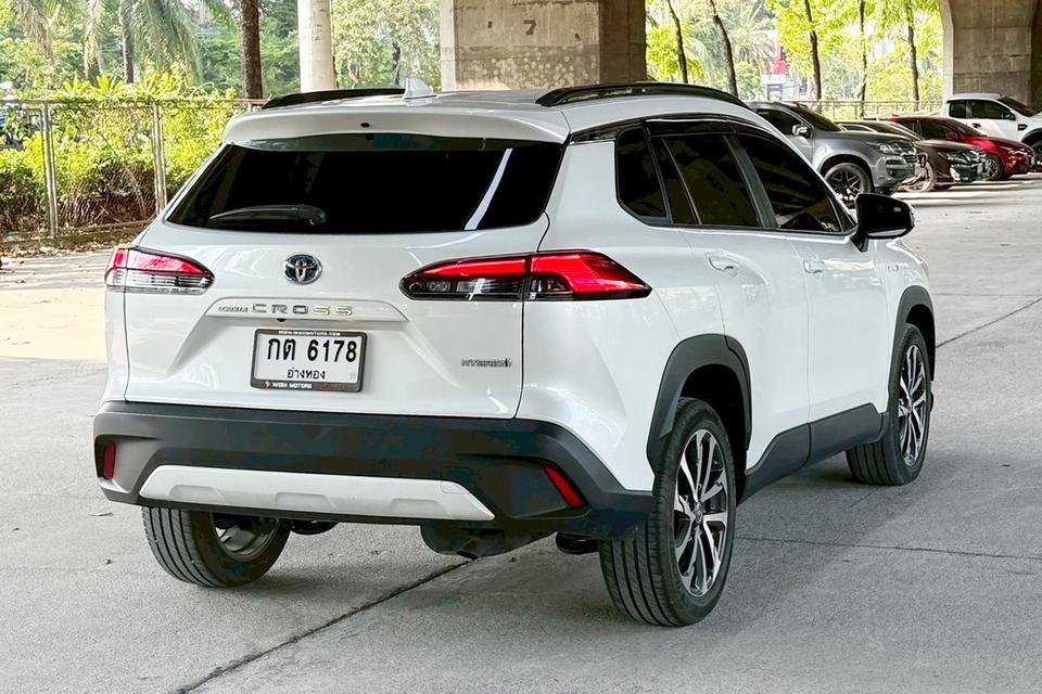 รถสวยจัด มือเดียว พร้อมใช้งาน 🚗 ขาย Toyota COROLLA CROSS 1.8 Hybrid PREMIUM SAFETY AT ปี 2023 รูปที่ 6