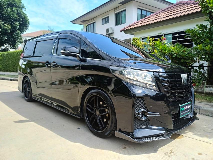 ปี2018 ALPHARD 2.5 SC PACKAGE Black night AT TOP เบนซินล้วน