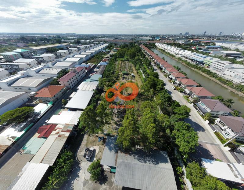 ขายที่ดินทำเลทอง ซอยกิ่งแก้ว 25/1 – ใกล้นิคมเจโม – หน้ากว้าง 47 เมตร – 13 ไร่ 2 งาน 7 วา 3