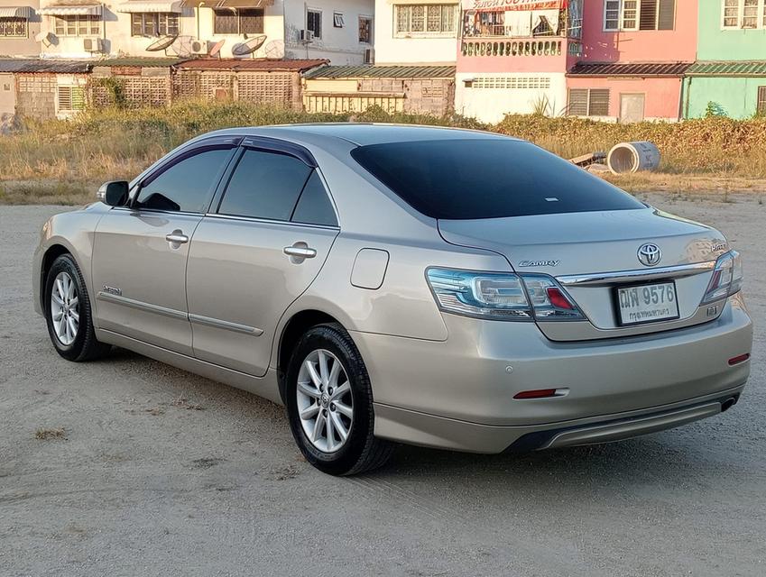 2009 Toyota Camry · Sedan · ขับไปแล้ว 150,000 กิโลเมตร  toyota camry hybrid ปี 09 ตัว top push start เครื่อง 2.4 hybrid เกียออโต้ 8