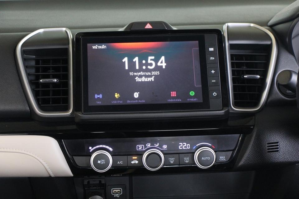 รหัสรถ TKG7534 HONDA CITY 1.0 TURBO SV SEDAN ปี 2022 6