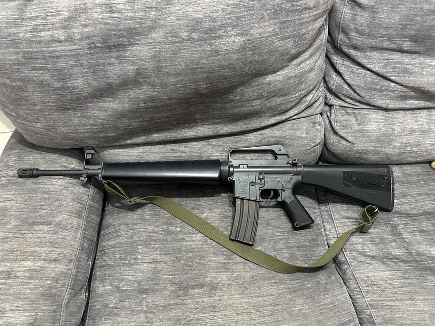 M16 งานญี่ปุ่น ระบบแก๊สแบบเก่า ไม่ได้เทส ขาย 2,000 บาท ส่ง 150 บาทครับ