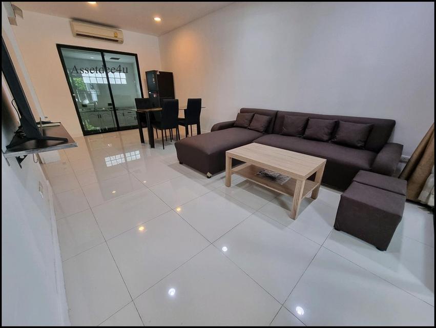 AT608 ให้เช่าทาวน์โฮม 3 ชั้น พร้อมเฟอร์นิเจอร์และเครื่องใช้ไฟฟ้า บ้านกลางเมือง กัลปพฤกษ์ ซอยศาลธนบุรี 7