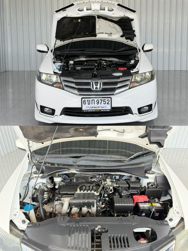 รถบ้านสายประหยัด แก๊ส CNG โรงงาน Honda City 1.5S รูปที่ 4