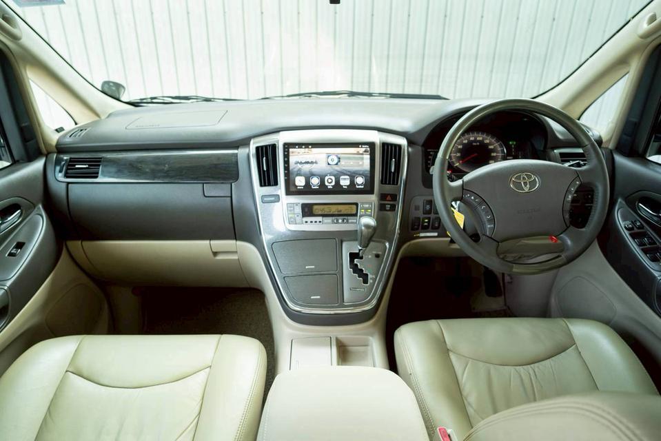 #TOYOTA ALPHARD, 2.4 HYBRID ปี 2007 สีดำ เกียร์A/T โฉม ปี02-15รถสภาพสวยมากทั้งภายนอกและภายใน รถสวยสีบาง แบตไฮบริดเปลี่ยนแล้ว น็อตไม่ขยับ รูปที่ 9